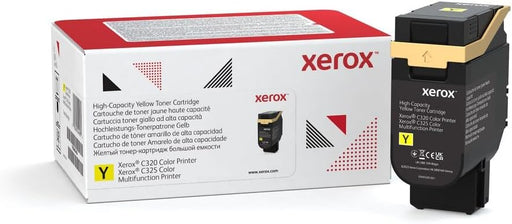 Xerox Genuine C325 Yellow High-Capacity Toner Cartridge (006R04830)