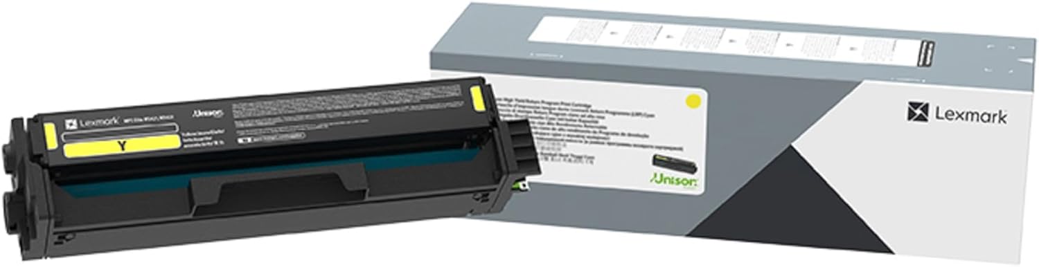 Lexmark C340X40 High Yield Yellow Print Cartridge