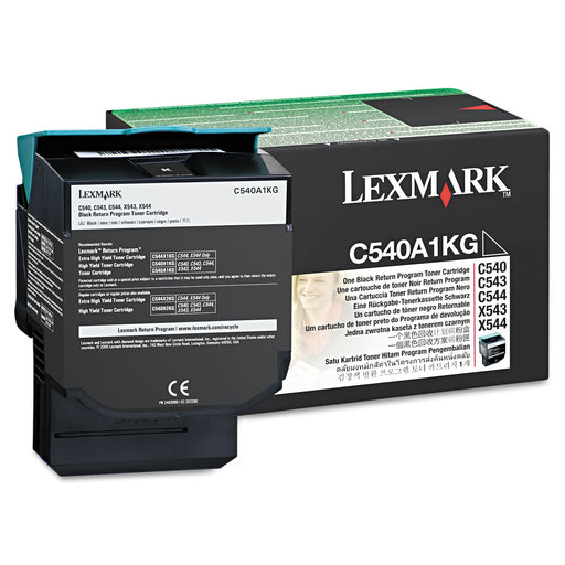 Lexmark C540A1KG Black Return Program Toner Cartridge β Compatible Printer Supply β Get Toner Canada