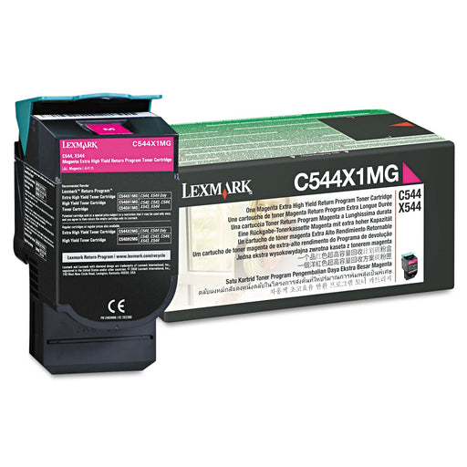 Lexmark C544X1MG Extra High Yield Laser Toner Cartridge, Magenta β Compatible Printer Supply β Get Toner Canada