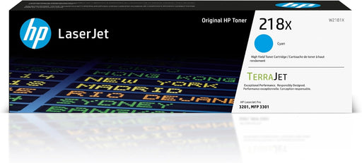 HP 218X Original LaserJet Toner Cartridge - High Yield - Cyan – Compatible Printer Supply – Get Toner Canada