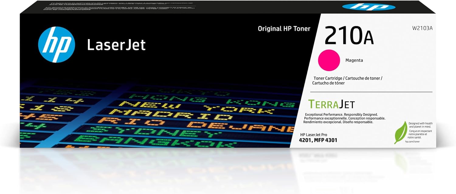 HP TerraJet 210A Original LaserJet Toner Cartridge - Magenta – Compatible Printer Supply – Get Toner Canada
