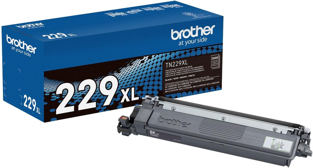 Brother TN229XLBK Toner Cartridge High Yield - Black