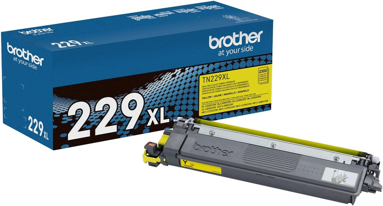 Brother TN229XLY High Yield Toner Cartridge - Yellow