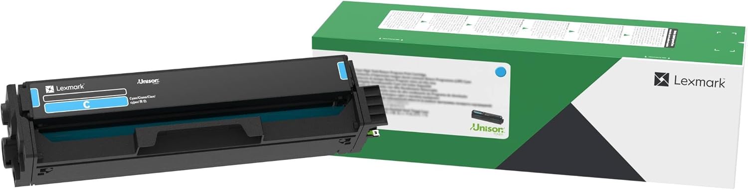 Lexmark 20N1XC0 Cyan Extra High Yield Return Program Toner Cartridge