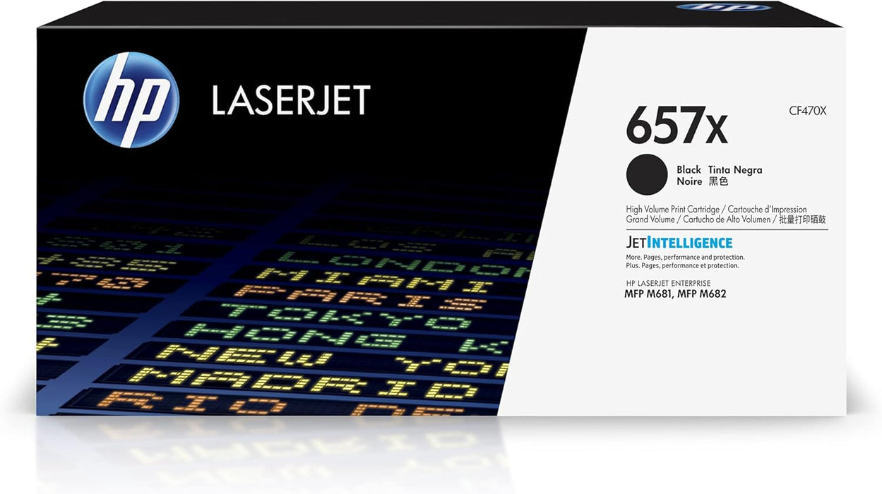 HP 657X (CF470X) BLK HIGH YIELD ORIGINAL LASERJET TONER – Compatible Printer Supply – Get Toner Canada