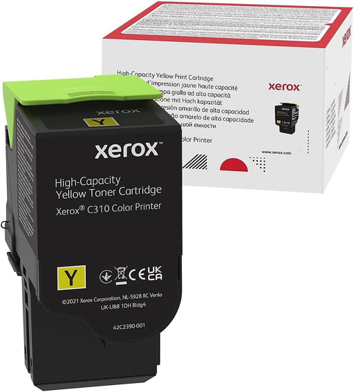 Xerox C310/C315 Toner Cartridge - High Capacity - Yellow β Compatible Printer Supply β Get Toner Canada