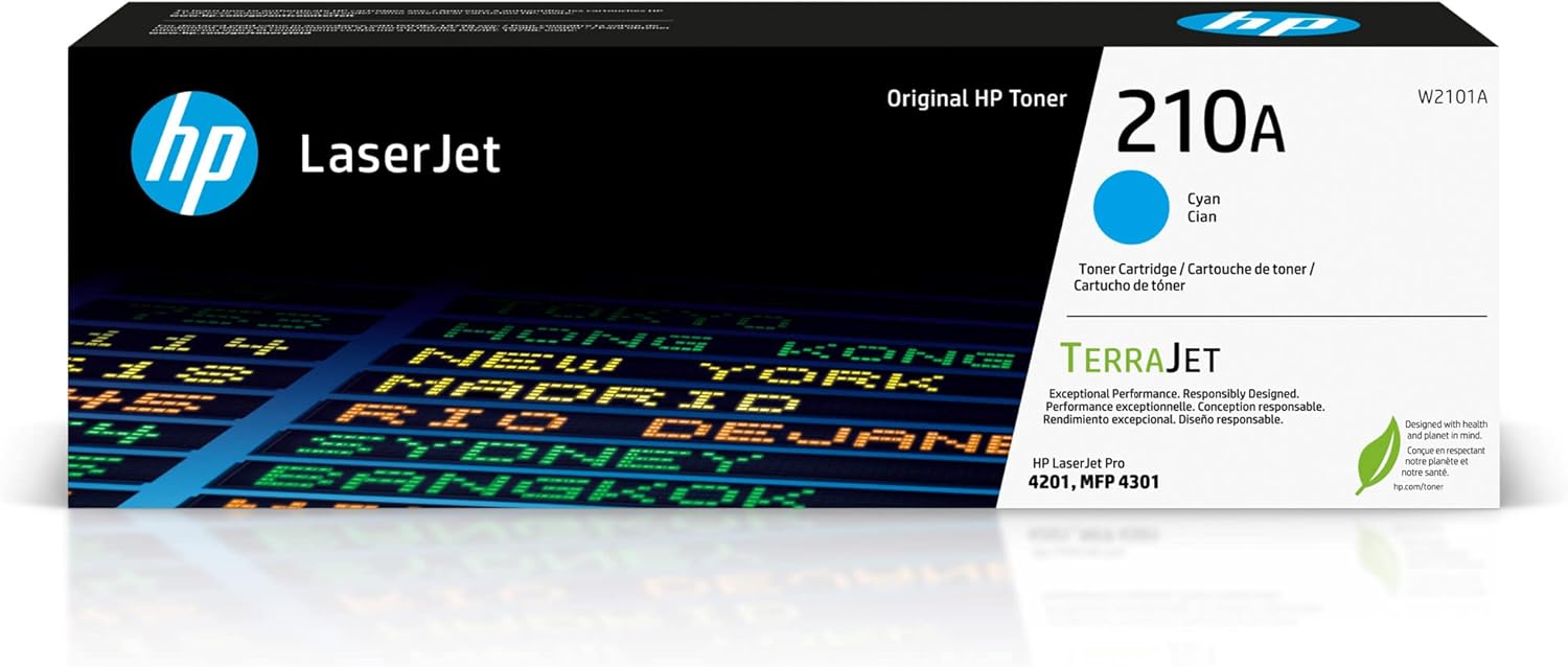 HP TerraJet 210A Original LaserJet Toner Cartridge - Cyan – Compatible Printer Supply – Get Toner Canada