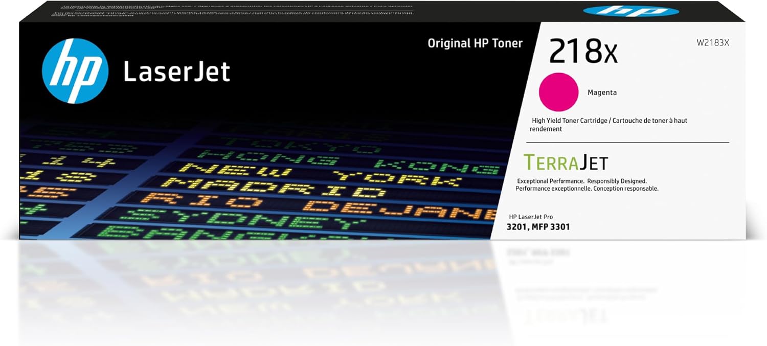 HP 218X Original LaserJet Toner Cartridge - High Yield - Magenta – Compatible Printer Supply – Get Toner Canada