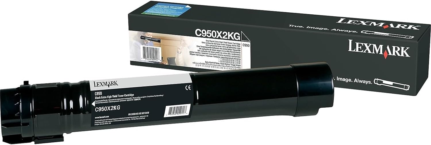 Lexmark C950 Black Toner Cartridge Extra High Yield (C950X2KG)