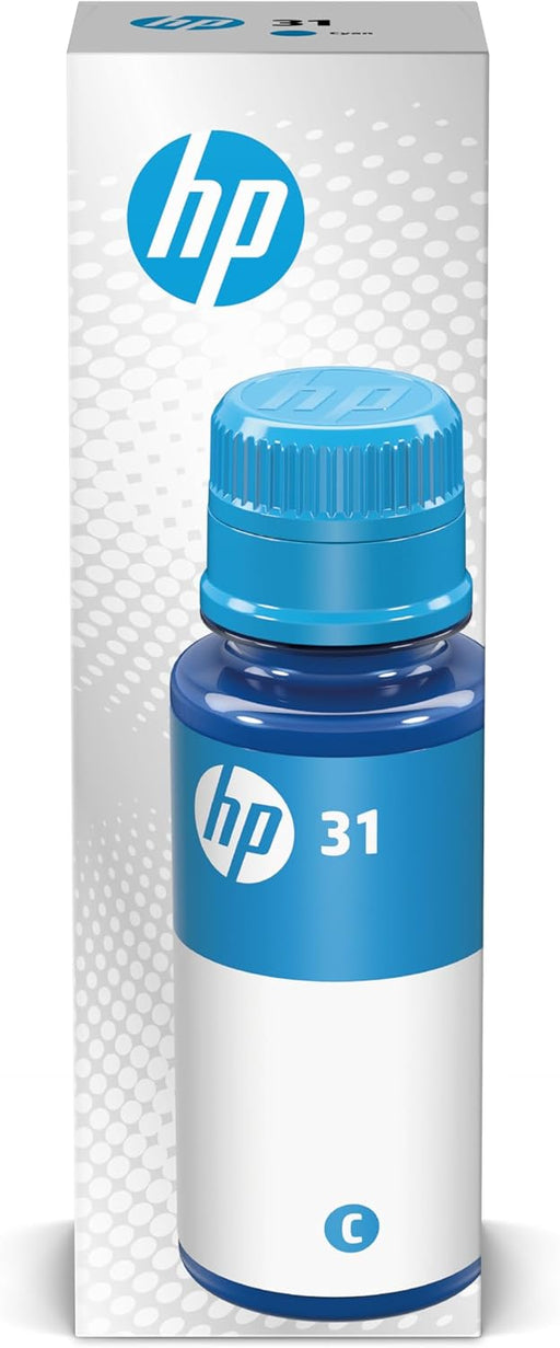 HP 31 Original Ink Bottle - 70ml - Cyan β Compatible Printer Supply β Get Toner Canada