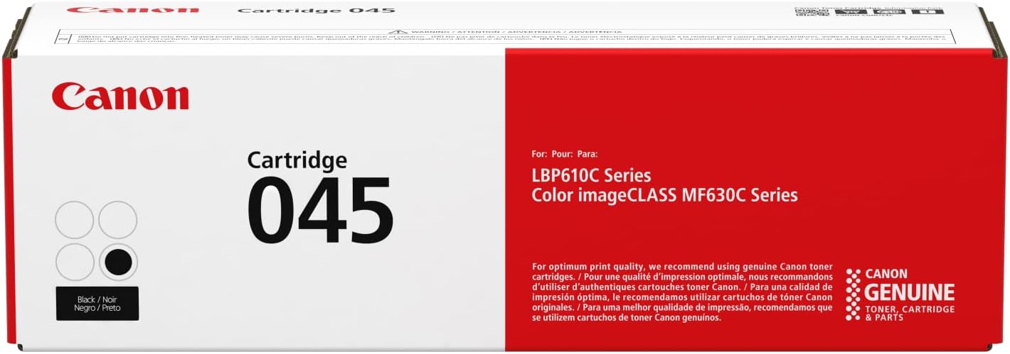 Canon 045 Standard-Yield Black Toner Cartridge