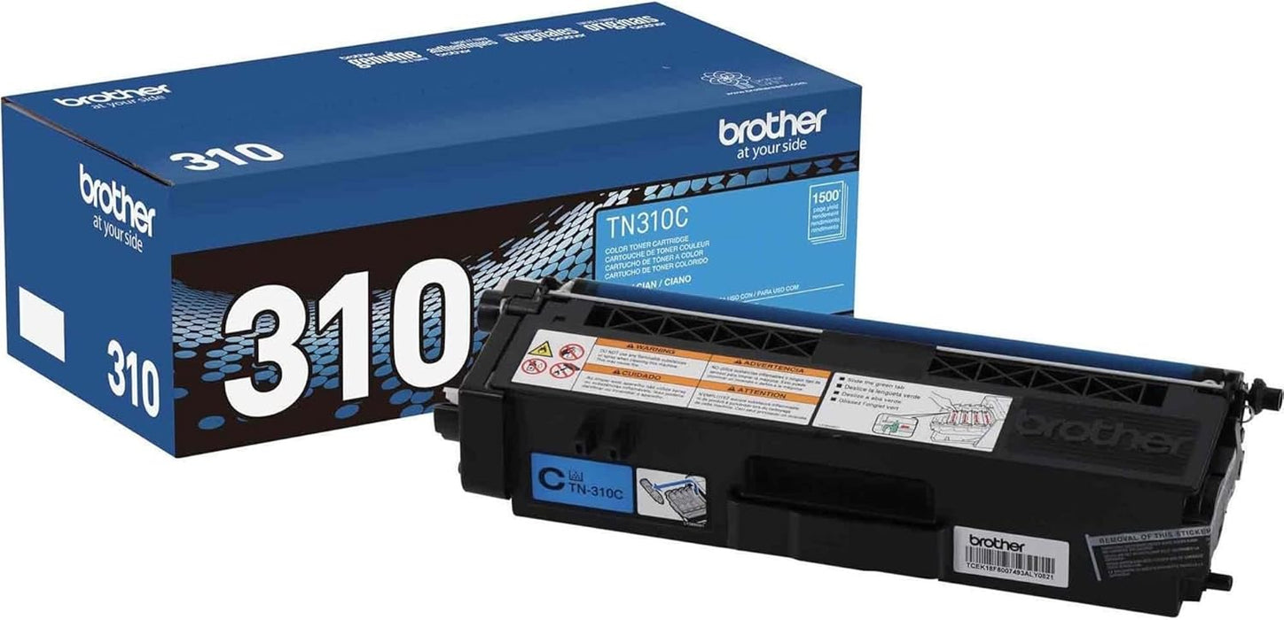 Brother TN310 Standard Yield Cyan Toner Cartridge