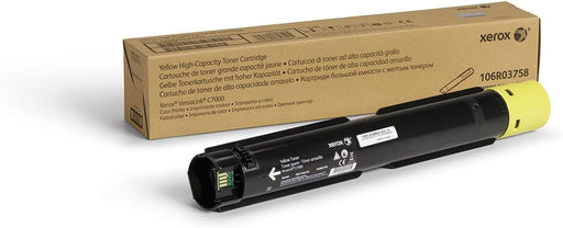 Xerox VersaLink C7000 Yellow High-Capacity Toner-Cartridge - 106R03758 β Compatible Printer Supply β Get Toner Canada