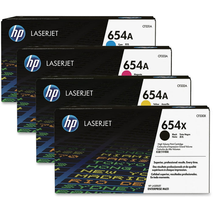 HP 645A Standard Yield Colour Toner Bundle β 4 Pack (C9730AβC9733A)