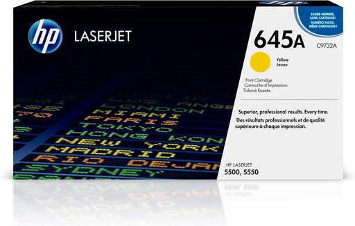 HP 645A (C9732A) Yellow Original LaserJet Toner Cartridge β Compatible Printer Supply β Get Toner Canada