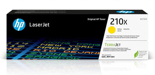 HP TerraJet 210X Original LaserJet Toner Cartridge - Yellow (W2102X) – Compatible Printer Supply – Get Toner Canada