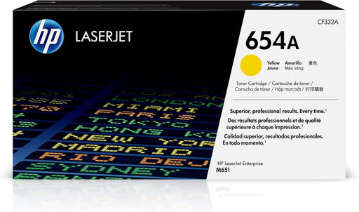 HP 654A (CF332A) Yellow Original LaserJet Toner Cartridge β Compatible Printer Supply β Get Toner Canada
