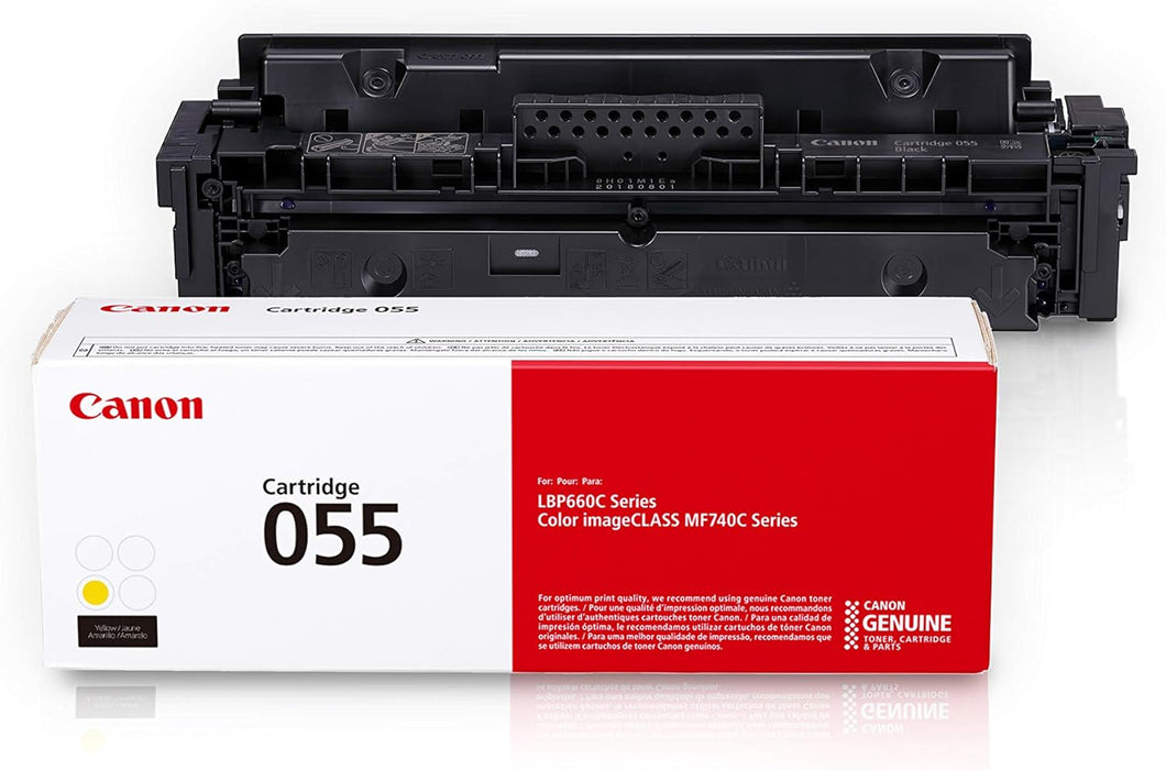 Canon 055 Yellow Cartridge, Standard Yield (3013C001)