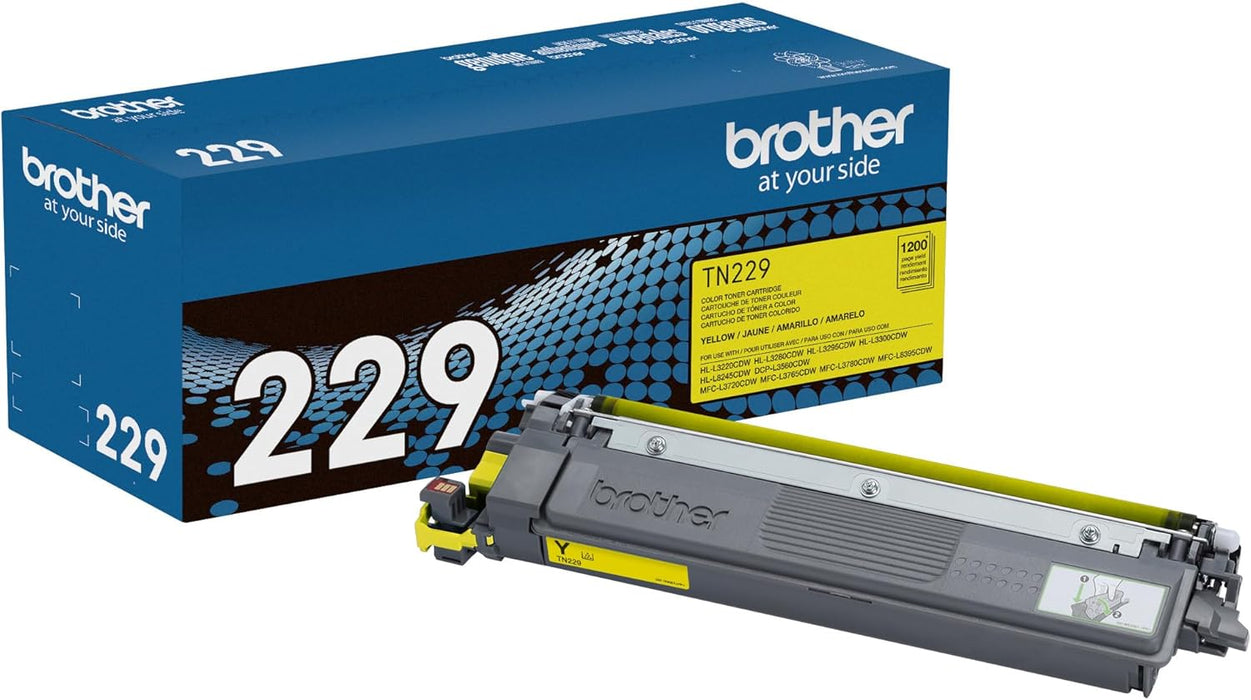 Brother TN229Y Toner Cartridge Standard Yield - Yellow