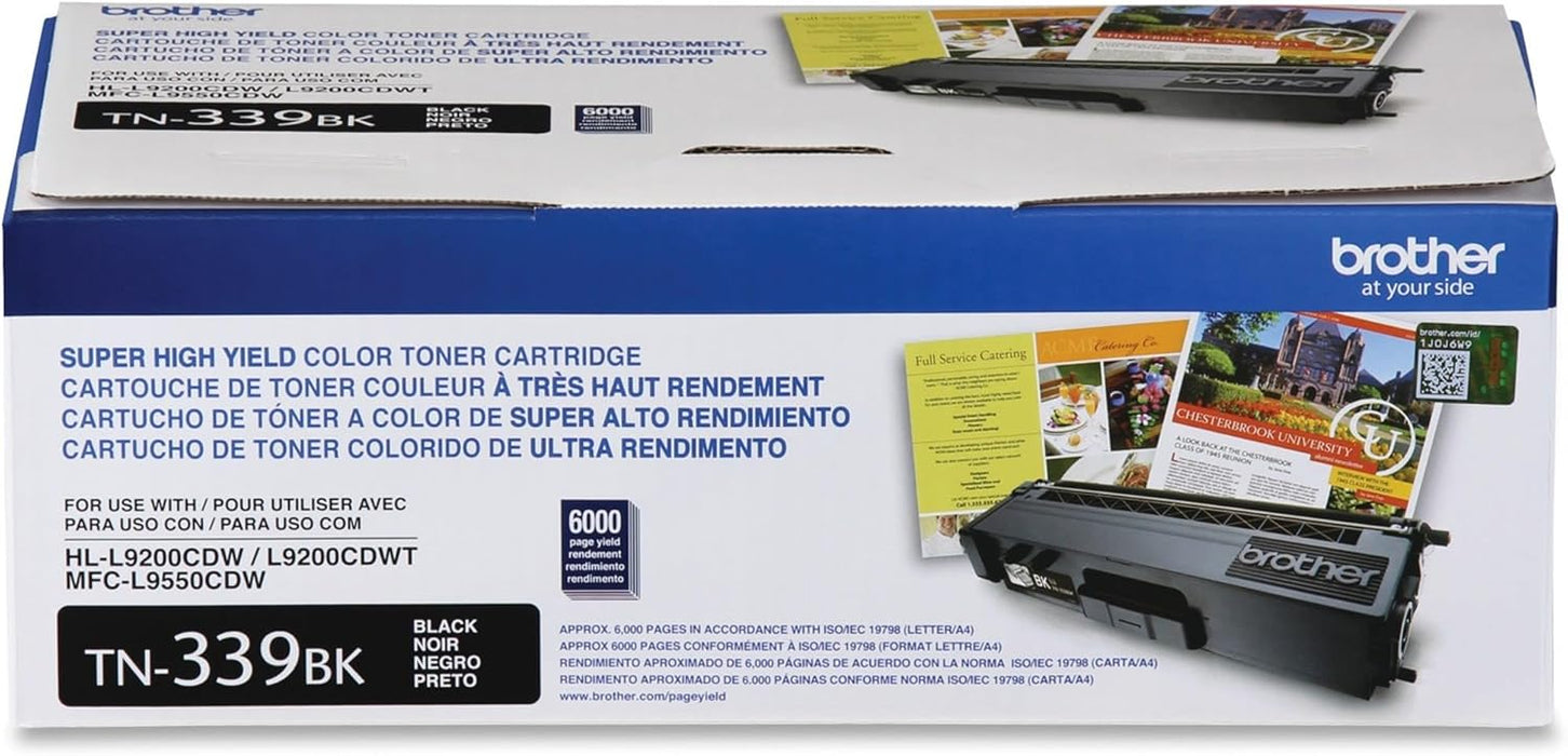 Brother TN339 Super High Yield Toner Cartridge, Black