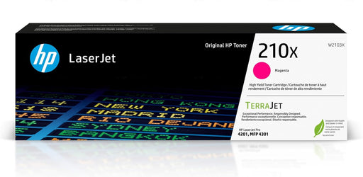 HP TerraJet 210X Original LaserJet Toner Cartridge - Magenta (W2103X) – Compatible Printer Supply – Get Toner Canada