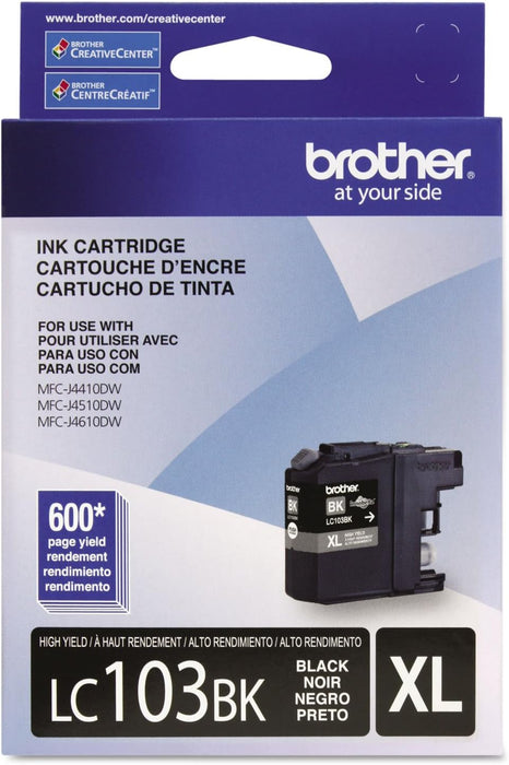Brother LC103 High-Yield Black Ink Cartridge