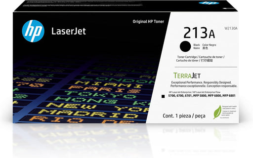 HP 213A Black Original LaserJet Toner Cartridge (W2130A) – Compatible Printer Supply – Get Toner Canada
