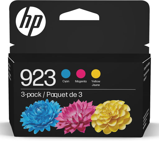 HP 923 CMY Original Ink Cartridge 3-Pack β Compatible Printer Supply β Get Toner Canada