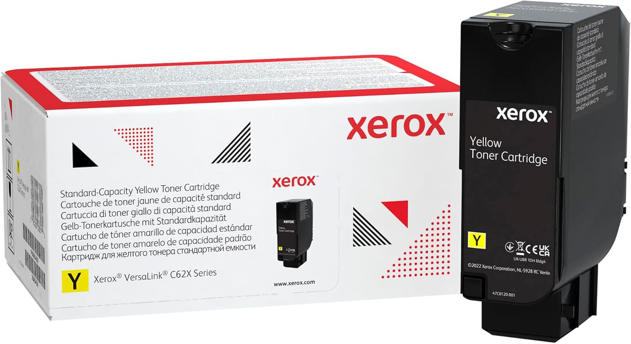 Xerox Genuine VersaLink C625 Yellow Toner Cartridge (006R04619)