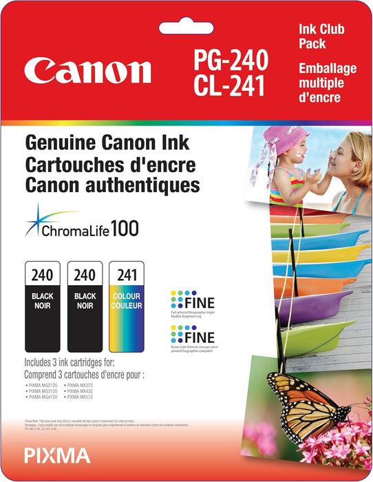 PG-240 Twin/CL-241 Ink Club Pack