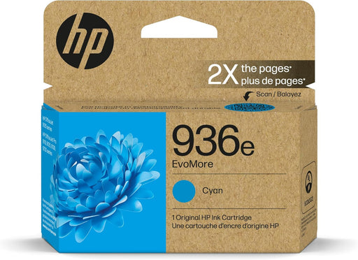 HP 936e EvoMore Cyan Original Ink Cartridge (4S6V3LN) β Compatible Printer Supply β Get Toner Canada