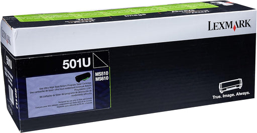 Lexmark 50F1U00 Black Return Program Toner Cartridge, Ultra High Yield (50F1U00)