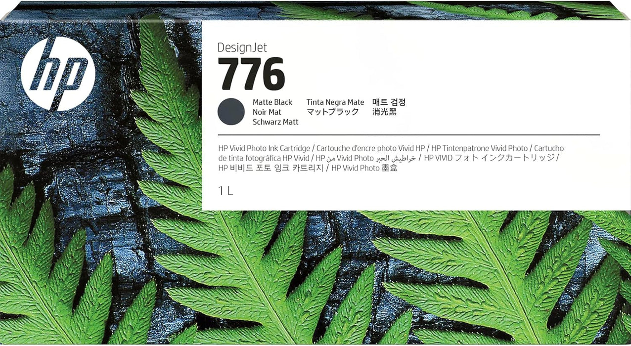 HP 776 (1XB12A) 1L Matte Black Original Ink Cartridge
