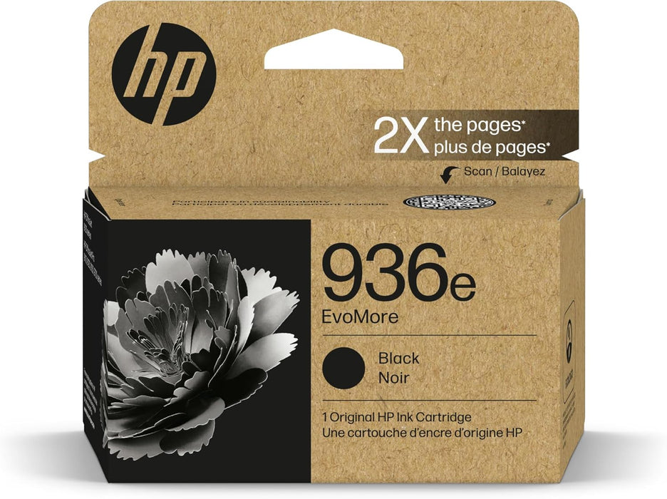 HP 936e EvoMore Black Ink Cartridge (4S6V6LN) – Compatible Printer Supply – Get Toner Canada