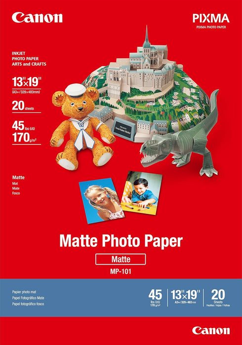 Canon MP-101 13" x 19" (A3 ) Matte Photo Paper (20 sheets/pkg)