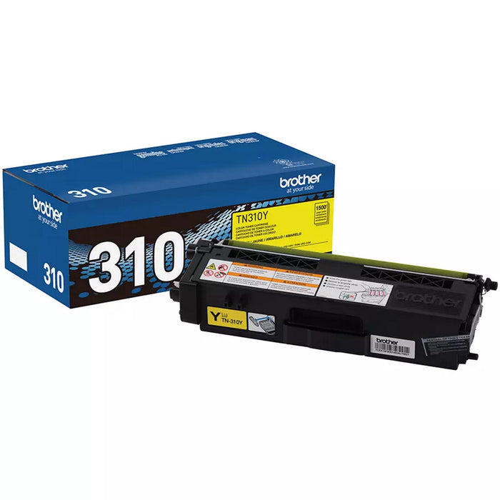 Brother TN310 Standard Yield Yellow Toner Cartridge