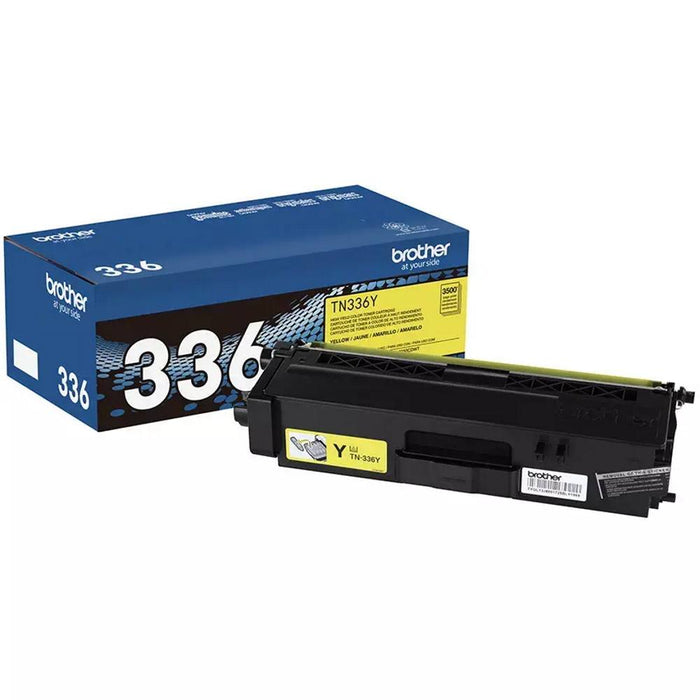Brother TN336 High Yield Yellow Toner Cartridge