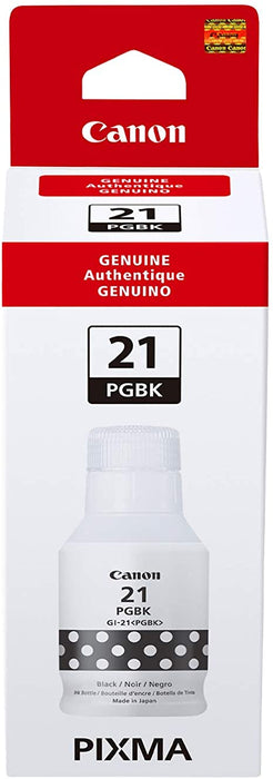 Canon GI-21 Pigment Black Ink Bottle (4526C001)