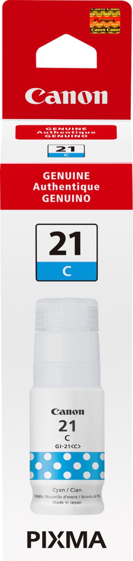 Canon GI-21 Cyan Ink Bottle (4537C001)