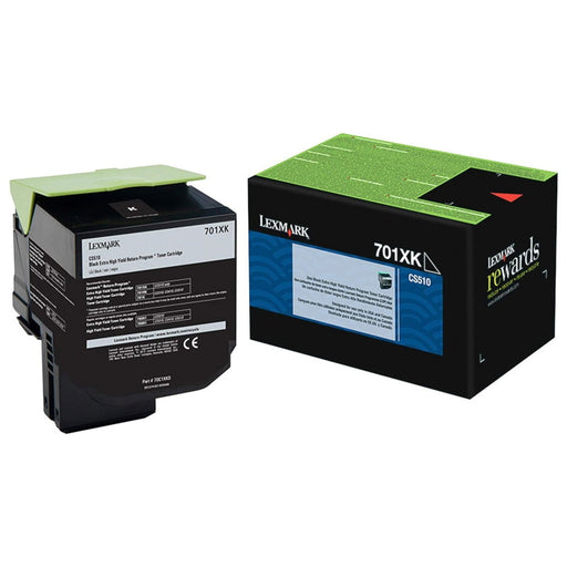 Lexmark 701XK Black Return Program Toner Cartridge, Extra High Yield (70C1XK0) β Compatible Printer Supply β Get Toner Canada
