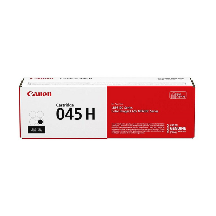Canon 045 High-Yield Black Toner Cartridge (1246C001)