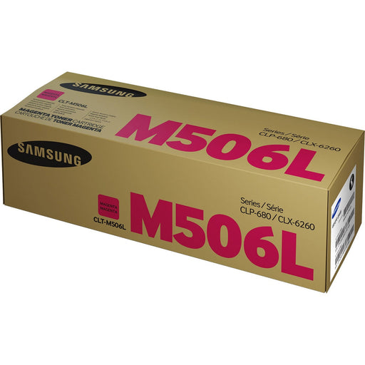 Samsung CLT-M506L High Yield Magenta Cartridge (SU309A) β Compatible Printer Supply β Get Toner Canada