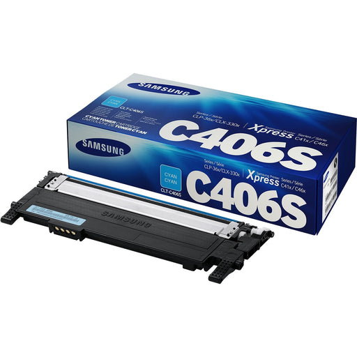Samsung CLT-C406S Cyan Toner Cartridge β Compatible Printer Supply β Get Toner Canada