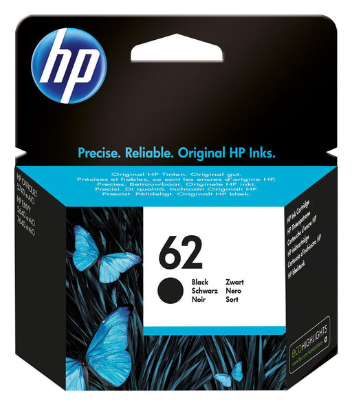 HP 62 Black Original Ink Cartridge (C2P04AN) β Compatible Printer Supply β Get Toner Canada