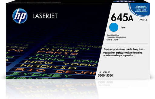 HP 645A (C9731A) Cyan Original LaserJet Toner Cartridge β Compatible Printer Supply β Get Toner Canada