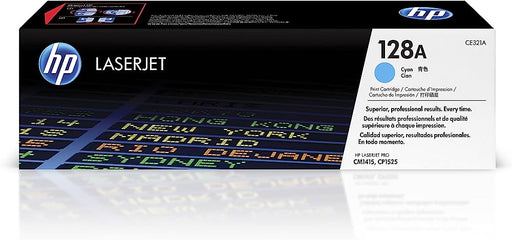 HP 128A (CE321A) Cyan Original LaserJet Toner Cartridge β Compatible Printer Supply β Get Toner Canada