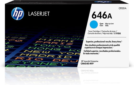 HP 646A (CF031A) Cyan Original LaserJet Toner Cartridge β Compatible Printer Supply β Get Toner Canada