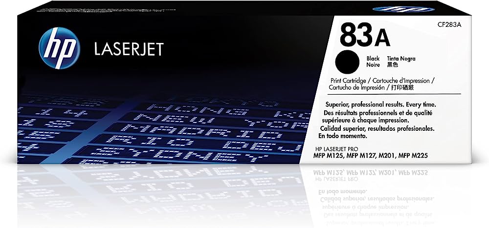 HP 83A (CF283A) Black Original LaserJet Toner Cartridge – Compatible Printer Supply – Get Toner Canada