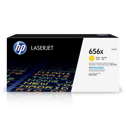 HP 656X (CF462X) Yellow High Yield Original LaserJet Toner Cartridge β Compatible Printer Supply β Get Toner Canada